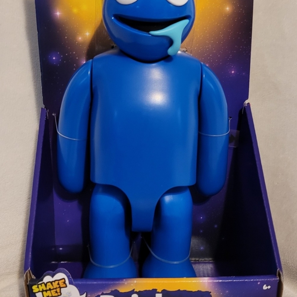 Blue Drip-Face Kids Toy Figure - Blue